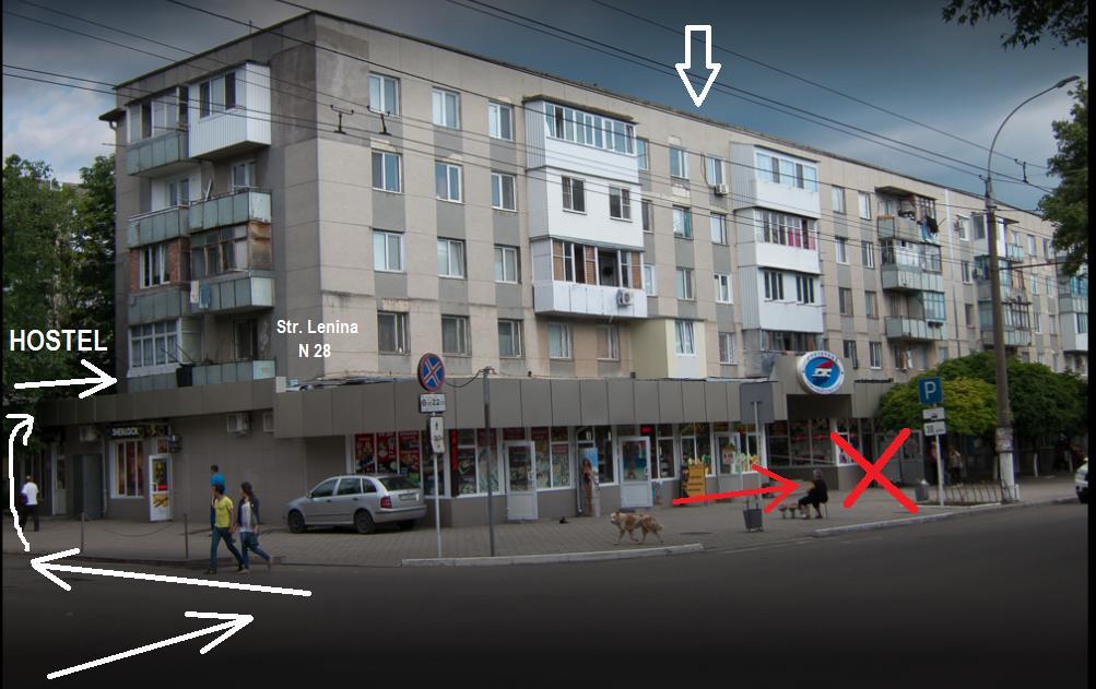 Lenin Street Hostel Tiraspol Exterior foto